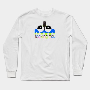 Looking You Unique Artistic Design Long Sleeve T-Shirt